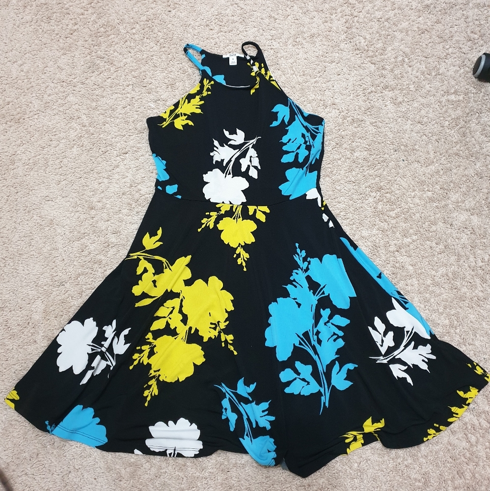 bar III floral dress